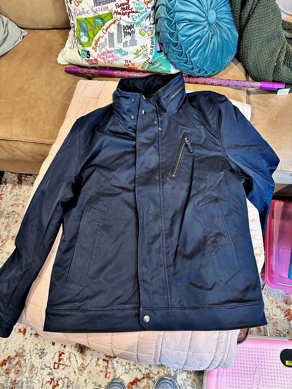 Banana republic men’s  Utility Jacket Blue